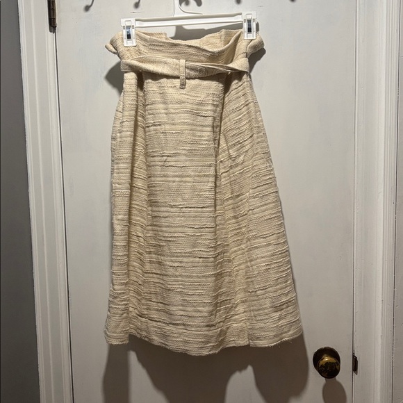 SEZANE Thaia midi button down skirt with belt - Picture 7 of 7